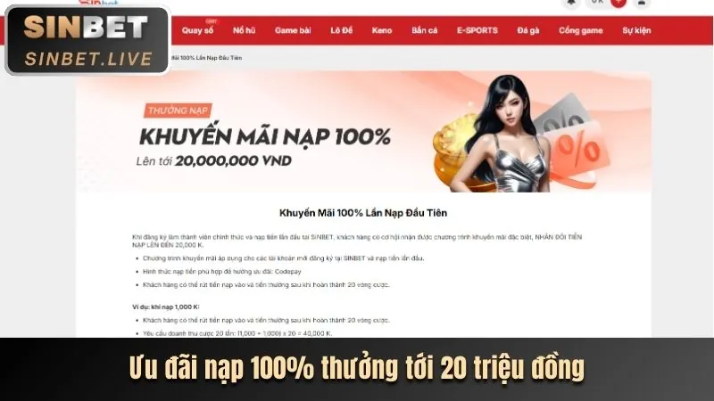 Khuyến mãi nạp tiền lần đầu MB88